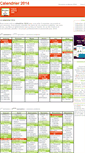 Mobile Screenshot of calendrier-2014.fr
